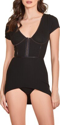 Rib Babydoll Chemise