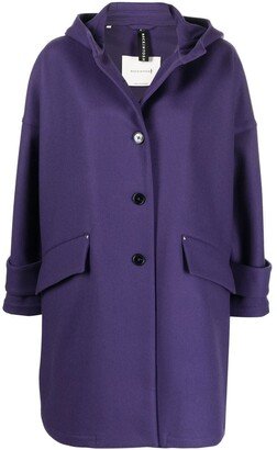 HUMBIE HOOD wool overcoat