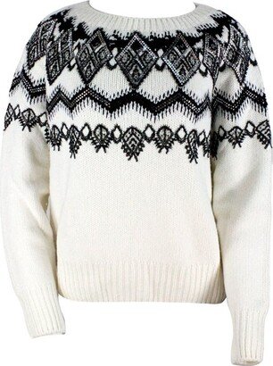 Patterned Crewneck Jumper