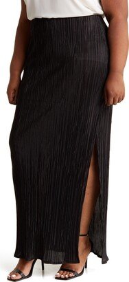 Renee C Plissé Maxi Skirt