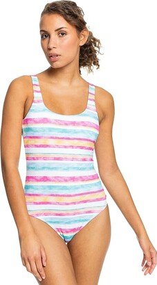 Island In The Sun One-Piece (Bright White Sun Struck) Women's Swimsuits One Piece