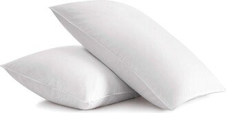 Peace Nest Set Of 2 Feather & Down Pillows