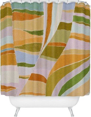 Colorful Flow Shower Curtain