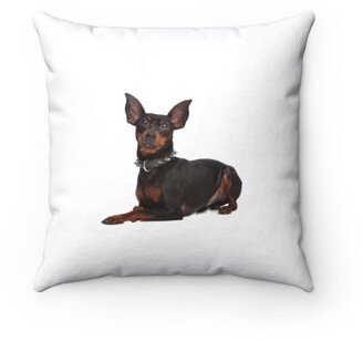 Miniature Pinscher Pillow - Throw Custom Cover Gift Idea Room Decor