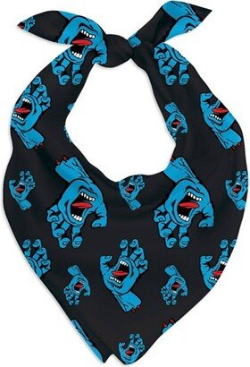 Fresh Pawz Santa Cruz Dog Bandana - Black - L