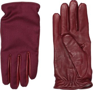 Gloves Burgundy-AB