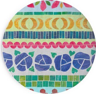 Salad Plates: Abstract Wildflowers & Shapes - Multi Salad Plate, Multicolor