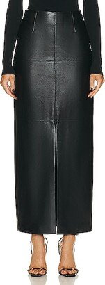 Enid Maxi Skirt in Black