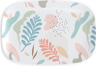 Serving Platters: Mellow Breeze - Multi Serving Platter, Multicolor