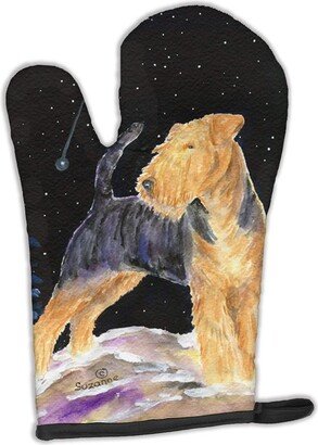 Starry Night Welsh Terrier Oven Mitt