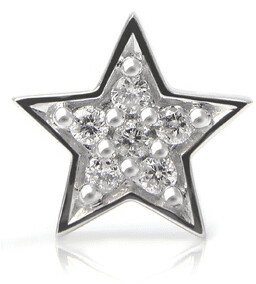 Stevie Wren 14k Diamond Star Charm