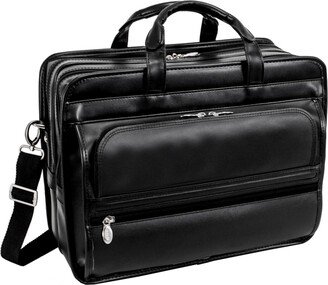 Elston Checkpoint-Friendly Double Compartment Laptop Briefcase