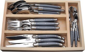 Laguiole 24Pc Flatware Set-AB