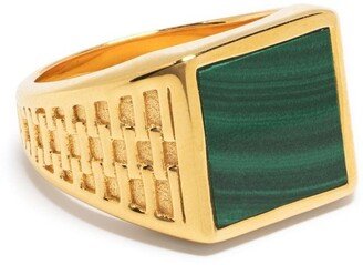 Malachite Signet Ring