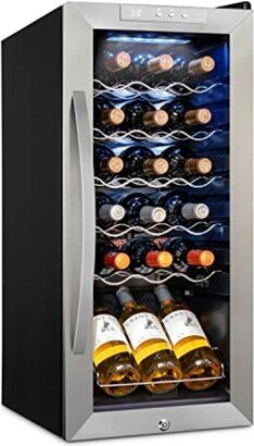 Schmecke Freestanding Wine Refrigerator, 18 Bottle Wine Cooler