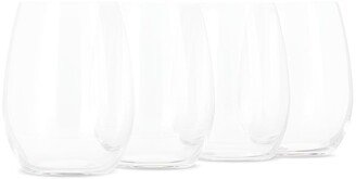 Pure Stemless Bordeaux Glass Set