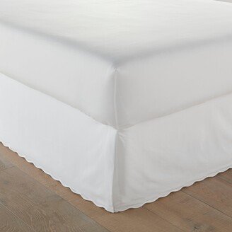 Stone Cottage Scallop White Bedskirt