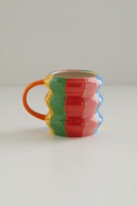 Rainbow Wavy Mug