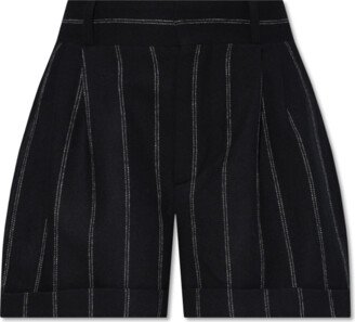 The Mannei ‘Kudebi’ Wool Shorts - Black