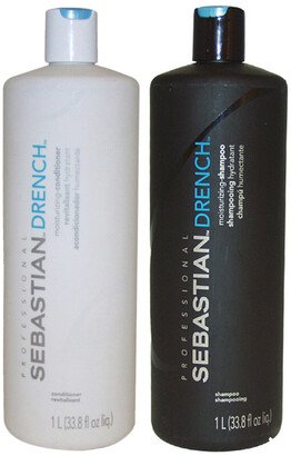 Sebastian Brocchi 2Pc Professional Drench Moisturizing Shampoo & Conditioner Kit