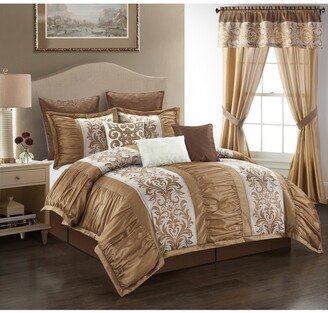 Nanshing Siena 9 Piece Comforter Set, California King