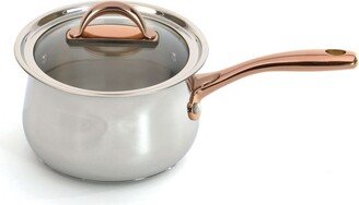 Ouro Gold 18/10 SS 6.25 Saucepan with Glass Lid