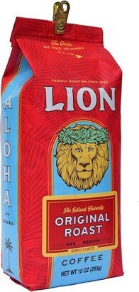 Lion Coffee Original Medium Roast Ground Coffee - 10oz