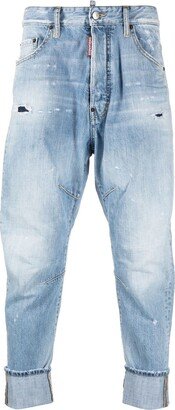 Cropped Baggy-Fit Jeans