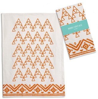 Saffron Tea Towel 4Pack - 20'' x 28''
