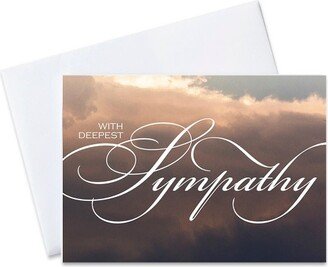 CEO Cards Sympathy Greeting Card Box Set of 25 Cards & 26 Envelopes - S1602