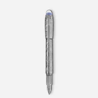 Starwalker Space Blue Metal Fountain Pen (f)