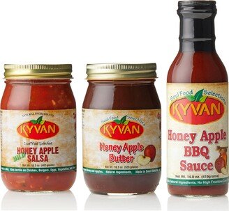 Kyvan Foods Honey Apple Goodness Variety Set, Pack of 3