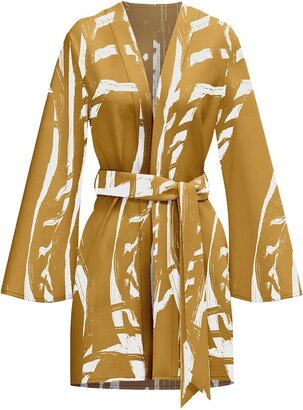 Gold Suto Lightweight Wrap Jacket