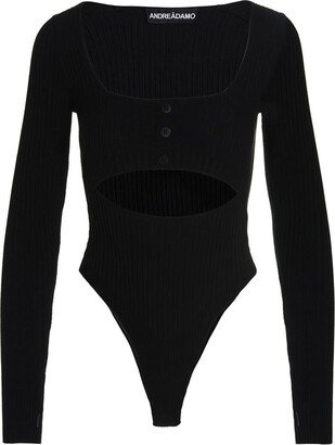 ANDREĀDAMO Cut-out bodysuit