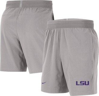 Men's Gray Lsu Tigers Player Performance Shorts