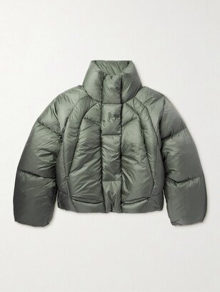 Entire Studios UVR Cropped Quilted Shell Down Jacket
