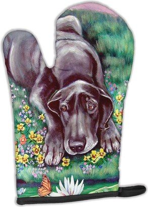 Blue Great Dane Oven Mitt