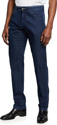 Men's Light-Wash Jeans