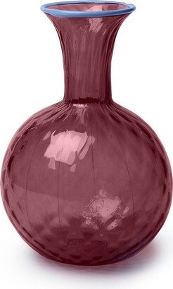 Carafe contrast trim glass vase