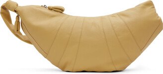 Beige Large Croissant Bag