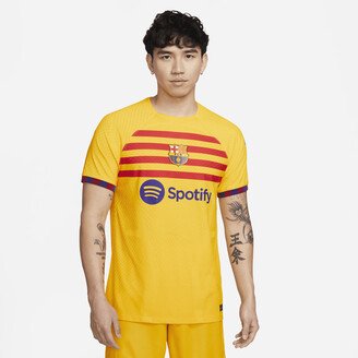 FC Barcelona 2022/23 Match Fourth Men's Dri-FIT ADV Soccer Jersey in Yellow