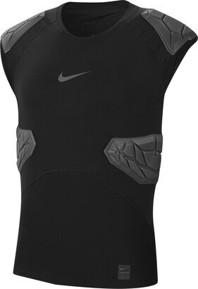 Men's Pro HyperStrong 4-Pad Top in Black