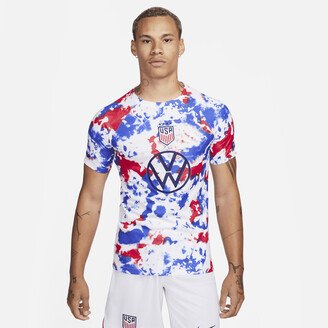 USWNT Men's Dri-FIT Pre-Match Soccer Top in White