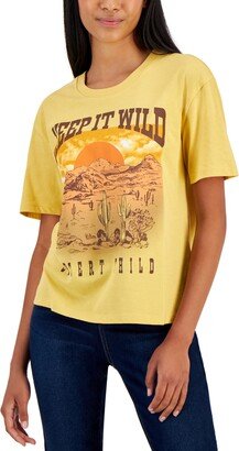 Juniors' Keep It Wild Short-Sleeve T-Shirt