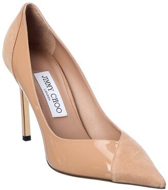 Cass 95 Suede & Patent Pump