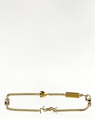 Saint Laurent Opyum Bracelet With Heart Charm