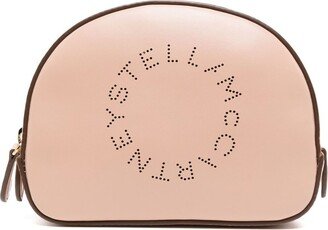 Perforated-Logo Cosmetics Case