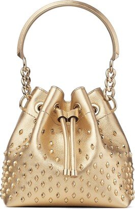 Bon Bon Bucket stud-embellishment bag