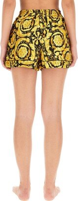 Silk Pajama Shorts-AB