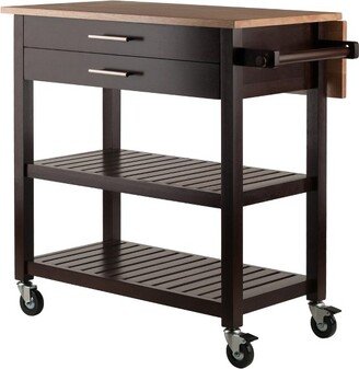 Langdon Kitchen Cart Cappuccino